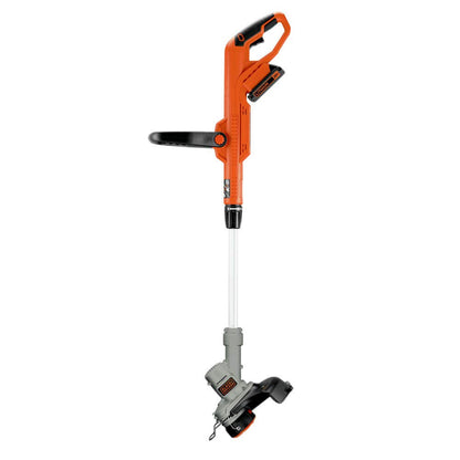 BLACK+DECKER 20V MAX Cordless String Trimmer & Edger | 12-Inch with Battery Included