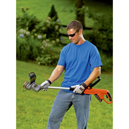 BLACK+DECKER 20V MAX Cordless String Trimmer & Edger | 12-Inch with Battery Included