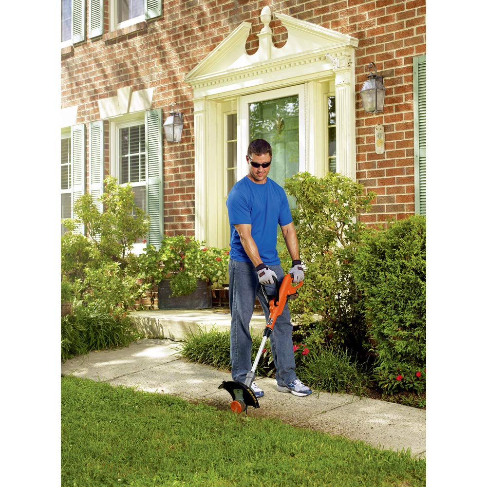 BLACK+DECKER 20V MAX Cordless String Trimmer & Edger | 12-Inch with Battery Included