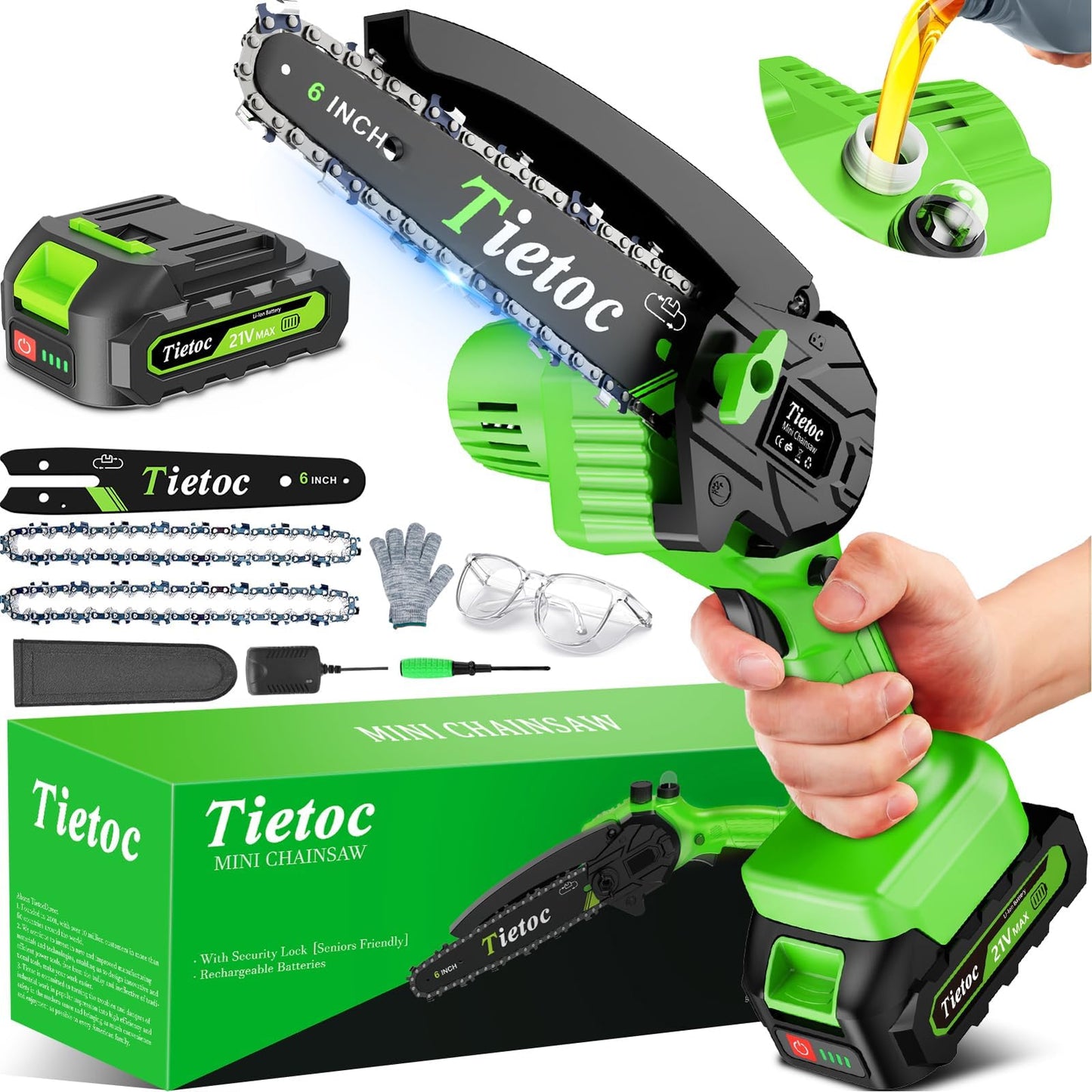 Mini Chainsaw Cordless – Powerful, Lightweight, Easy to Use!