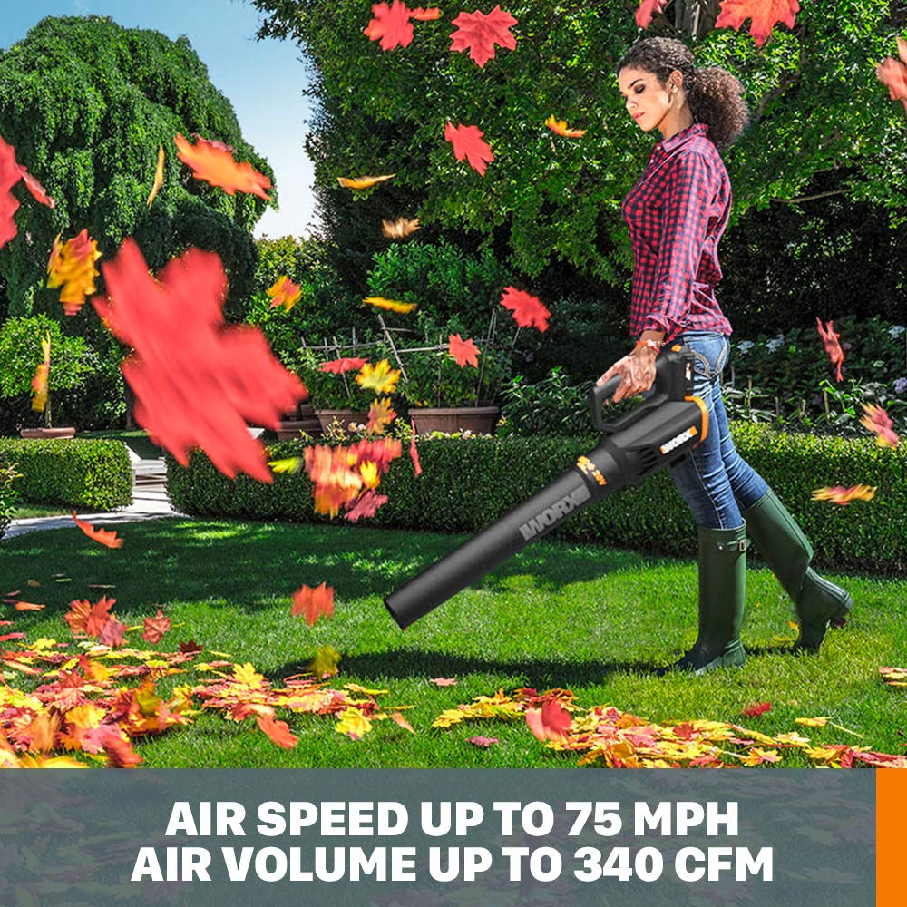 Worx 20V String Trimmer & Edger + Leaf Blower Combo Kit | Cordless Lawn Tools with Battery & Charger Included