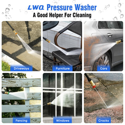 Electric Pressure Washer 4200 PSI | Power Washer for Cars & Home